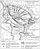 Карта Пражской операции