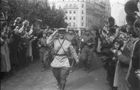 Войска Советской Армии на улицах Белграда