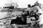 Застрявший Pz VI B №234. Окраина Оглендува, август 1944 г.